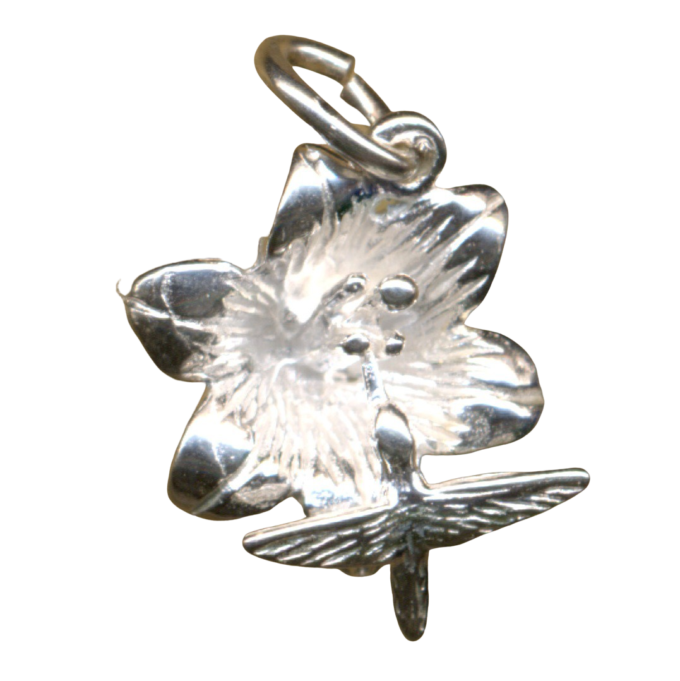 HIBISCUS MED FÅGEL